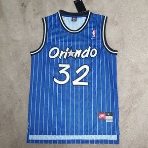 Shaq Shaquille O'Neal Magic Throwback New Mens Jersey